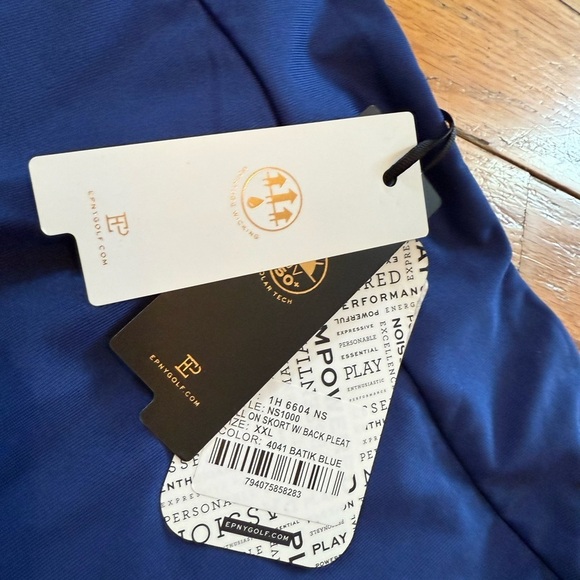 NWT EP NEW YORK GOLF SKORT WOMEN’S SIZE XXL BATIK BLUE READ - Picture 2 of 14
